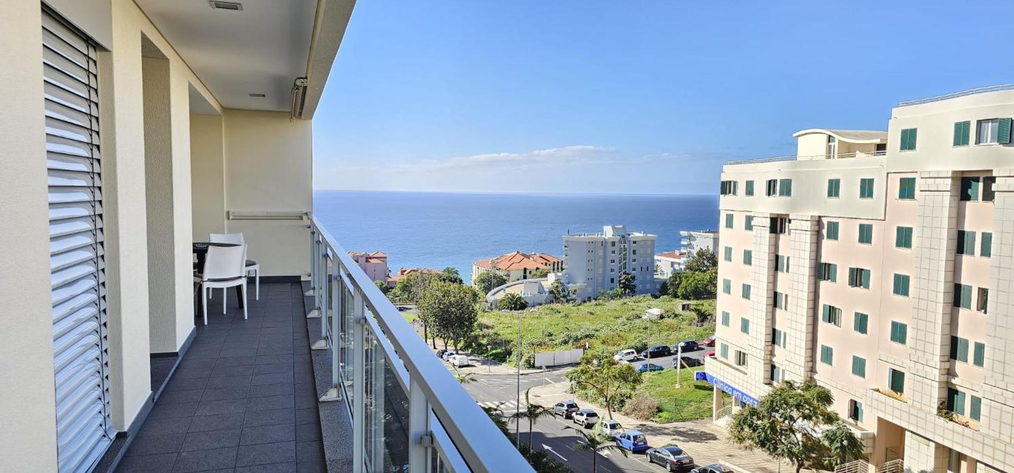 Apartamento Vista Mar - Ac, Pool & Gym Funchal  Exterior foto